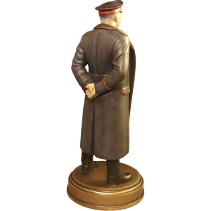 Statuette made of solid alder "Georgy Zhukov" from the collection "History of the Russian State"
